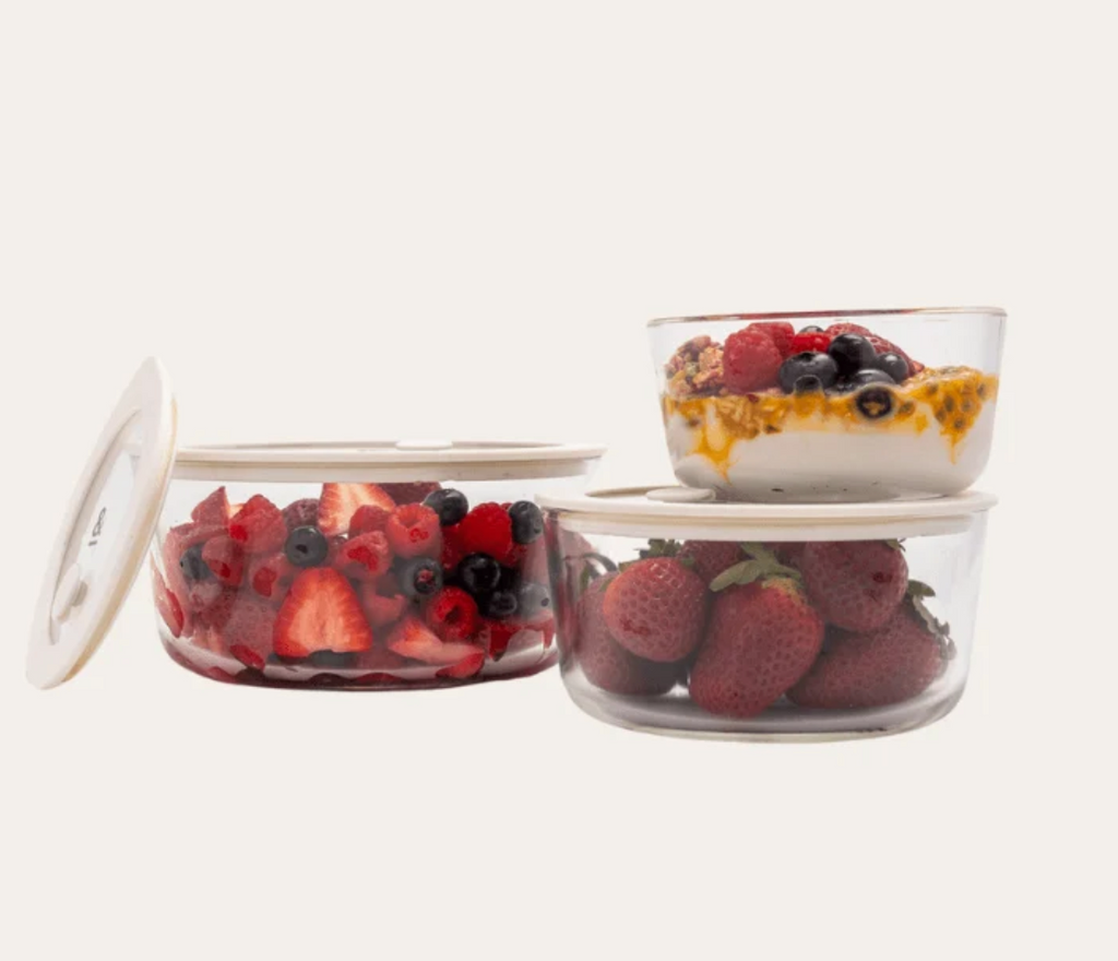 Glass Food Containers(3Pack)