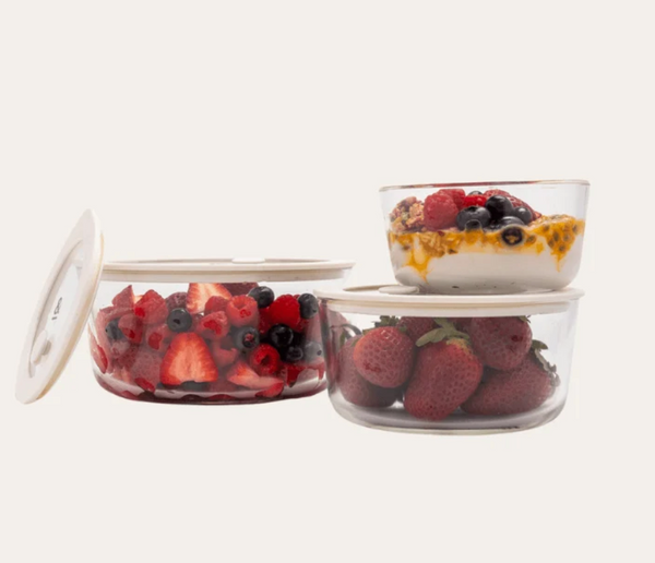 Glass Food Containers(3Pack)