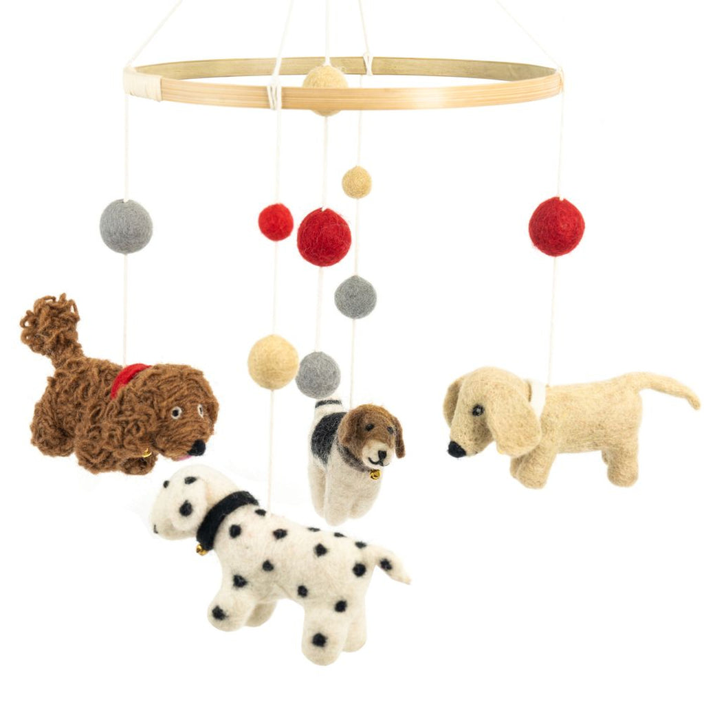 Vevoke - Handmade Felt Christmas Mobile