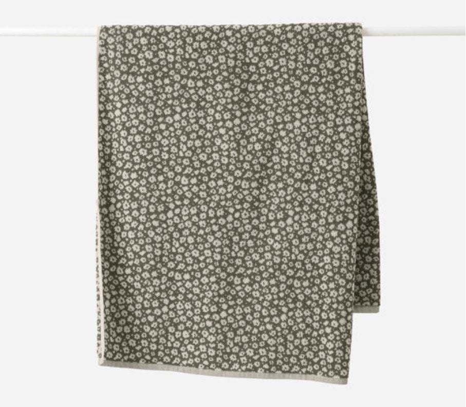Forget Me Not Organic Cotton Towel