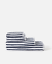 Wide Stripe Cotton Towels