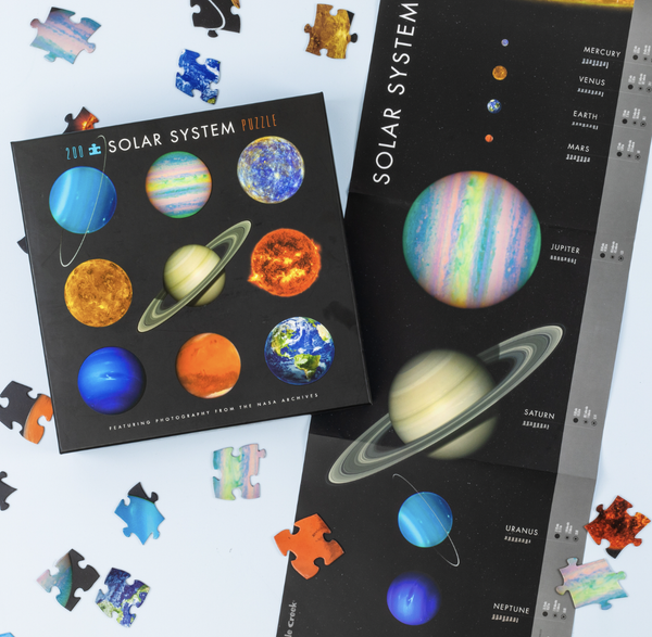 Solar System Space Puzzle