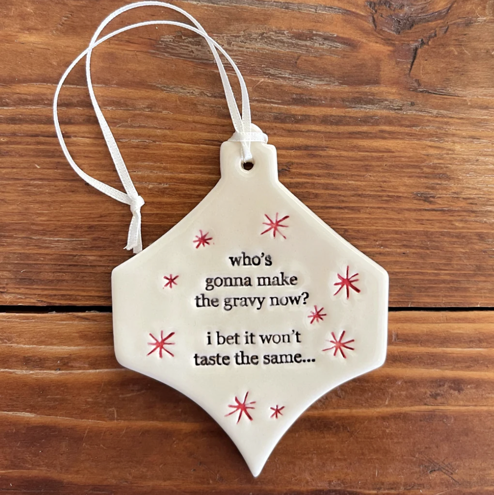 How To Make Gravy - Christmas Ornament