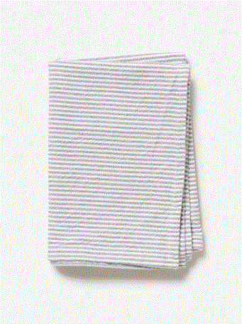Washed Striped Cotton Tea Towel
