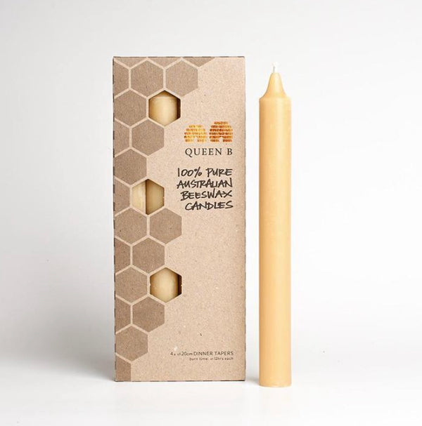 20 cm Taper Beeswax Candle